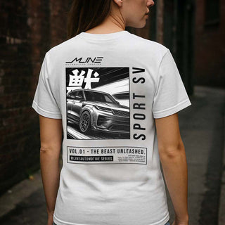 VOL.01 – The Beast Unleashed (Range Rover Sport SV) | M LINE Manga Automotive Series Tee