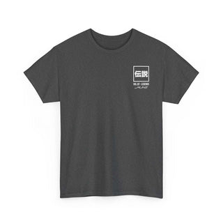 Product front – Heather→ VOL.02 The Legend Reborn manga automotive fashion t-shirt chest print in white