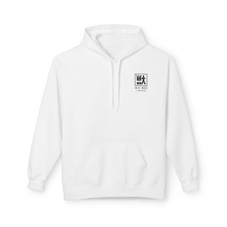 M LINE Vol.01 Beasts Hoodie – White with Kanji獣 chest emblem