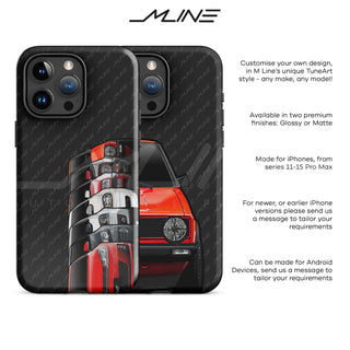 HOT HATCH LEGENDS HERITAGE COLLECTION - CAR INSPIRED PHONE CASE | M GUARD COLLECTION